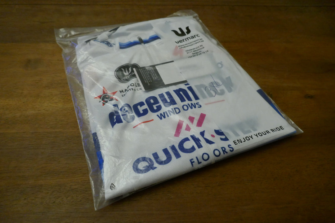 Quick Step 2019 - Elia Viviani - Maillot Champion d'Europe _ (3XL) #02377