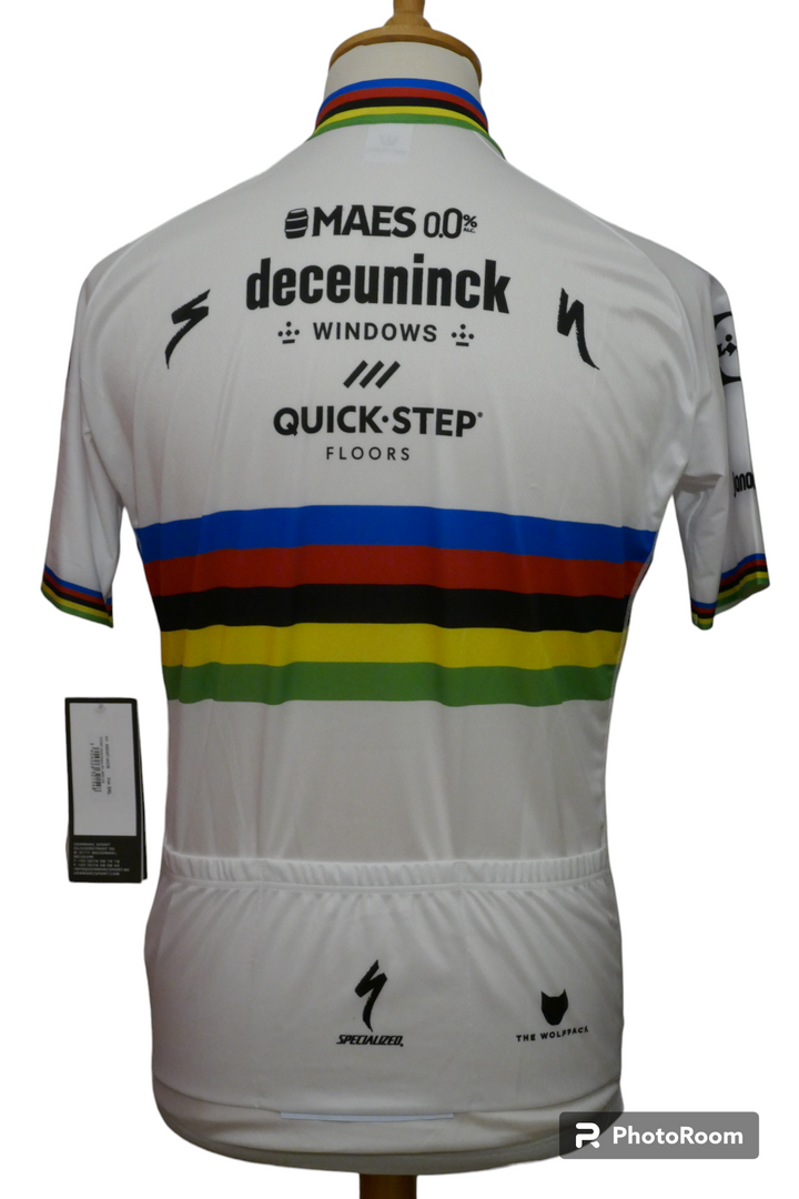 Quick Step - Julian Alaphilippe - Maillot Champion du monde 2020 _ (3XL) #02383