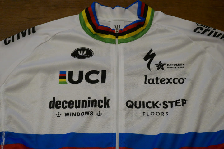 Quick Step - Julian Alaphilippe - Maillot Champion du monde 2020 _ (3XL) #02383