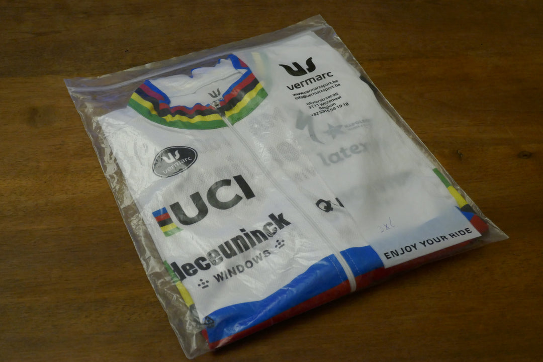 Quick Step - Julian Alaphilippe - Maillot Champion du monde 2020 _ (3XL) #02383