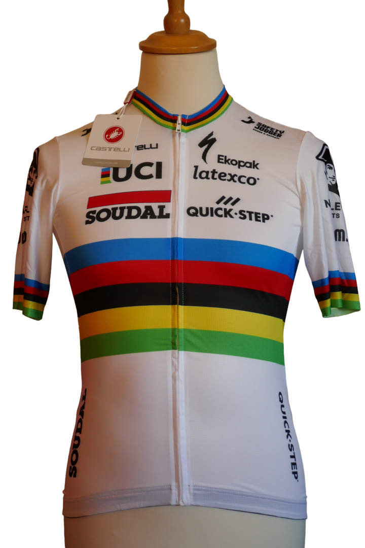 Quick Step 2022 - Remco Evenepoel - Maillot Champion du monde _ (M) #02404