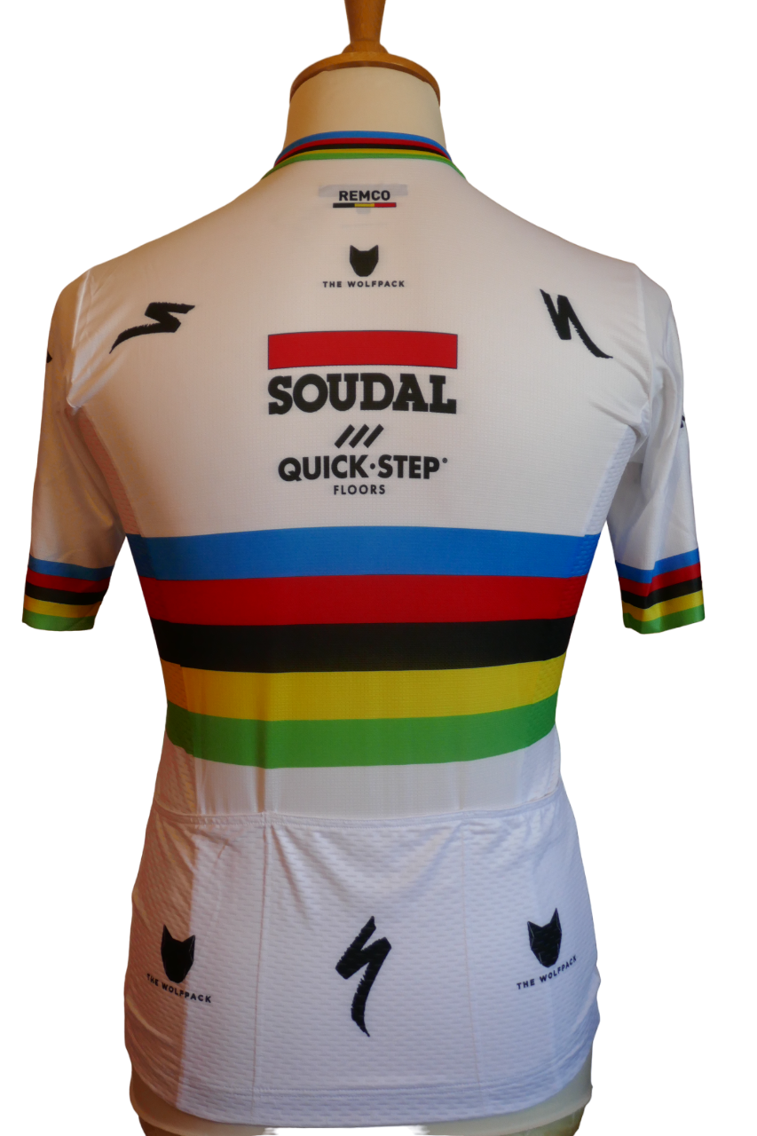 Quick Step 2022 - Remco Evenepoel - Maillot Champion du monde _ (M) #02404