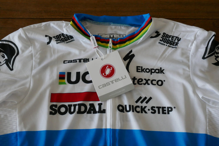 Quick Step 2022 - Remco Evenepoel - Maillot Champion du monde _ (M) #02404