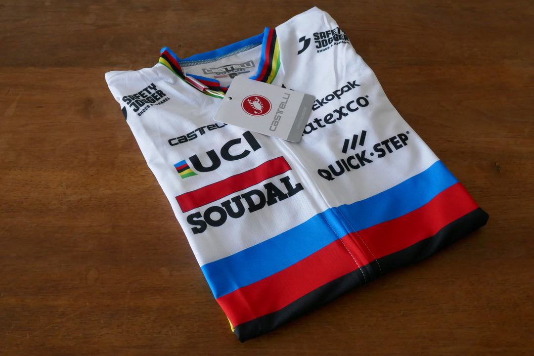 Quick Step 2022 - Remco Evenepoel - Maillot Champion du monde _ (M) #02404