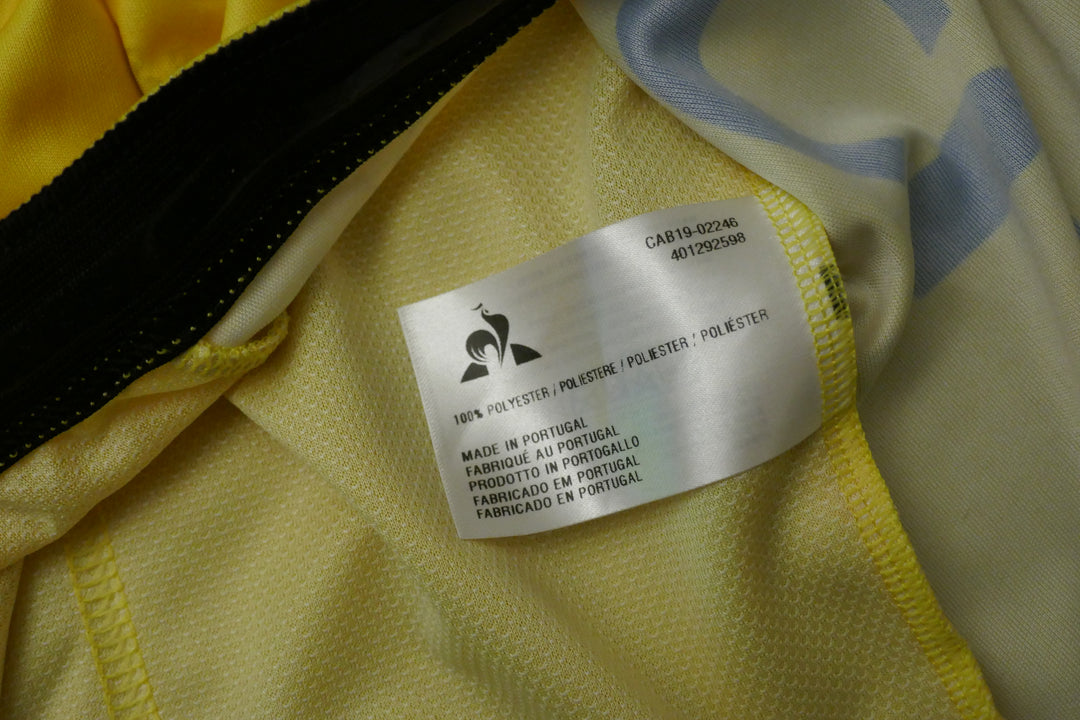 Tour de France 2019 - Mike Teunissen - Maillot jaune Arc de Triomphe signé _ (S) #02402