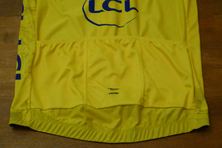 Tour de France 2019 - Mike Teunissen - Maillot jaune Arc de Triomphe signé _ (S) #02402