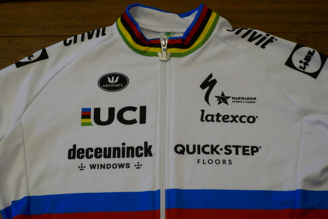Quick Step 2020 - Julian Alaphilippe - Veste Champion du monde _ (S) #02406