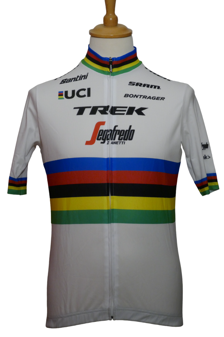 Trek Segafredo 2019 - Mads Pedersen - Maillot Champion du monde _ (XL) #02391