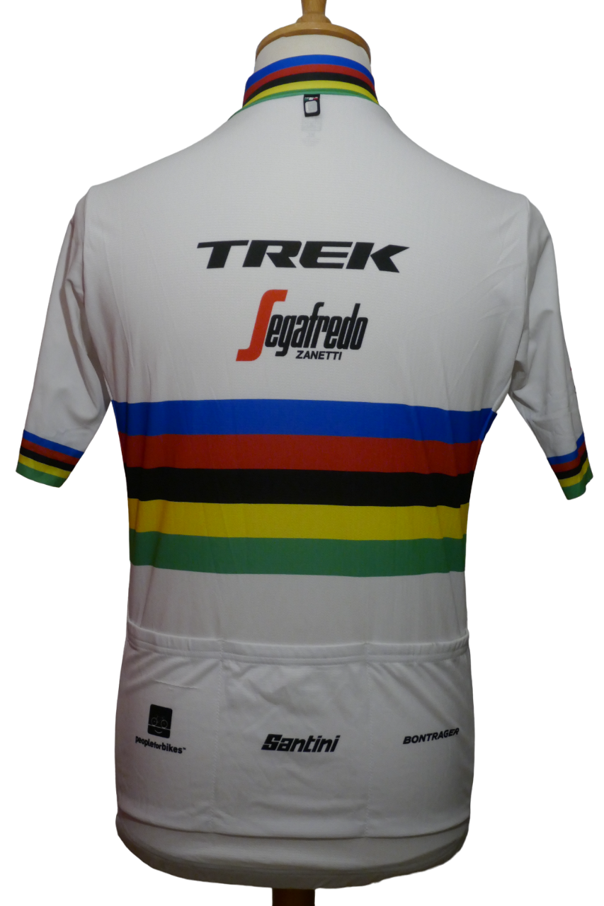 Trek Segafredo 2019 - Mads Pedersen - Maillot Champion du monde _ (XL) #02391