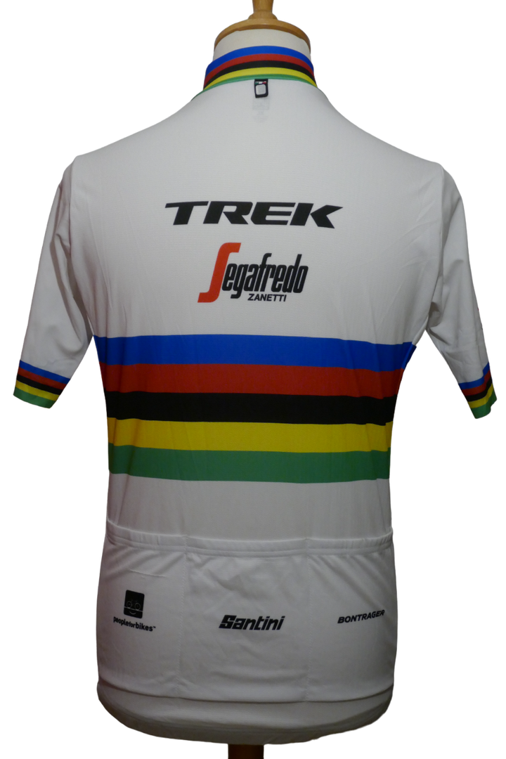 Trek Segafredo 2019 - Mads Pedersen - Maillot Champion du monde _ (XL) #02391