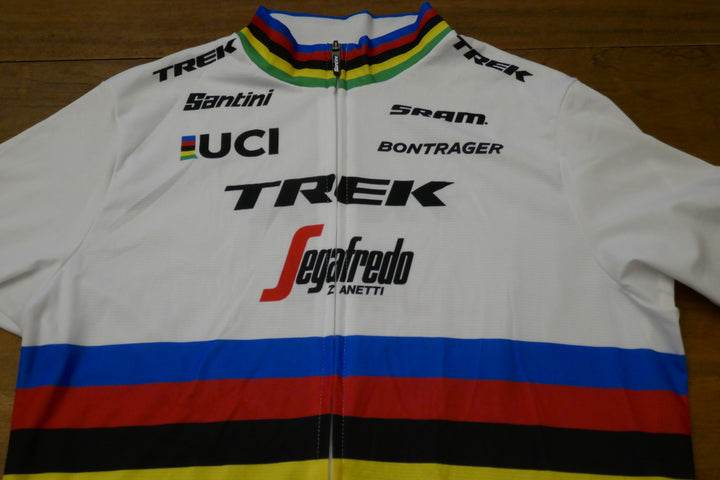 Trek Segafredo 2019 - Mads Pedersen - Maillot Champion du monde _ (XL) #02391