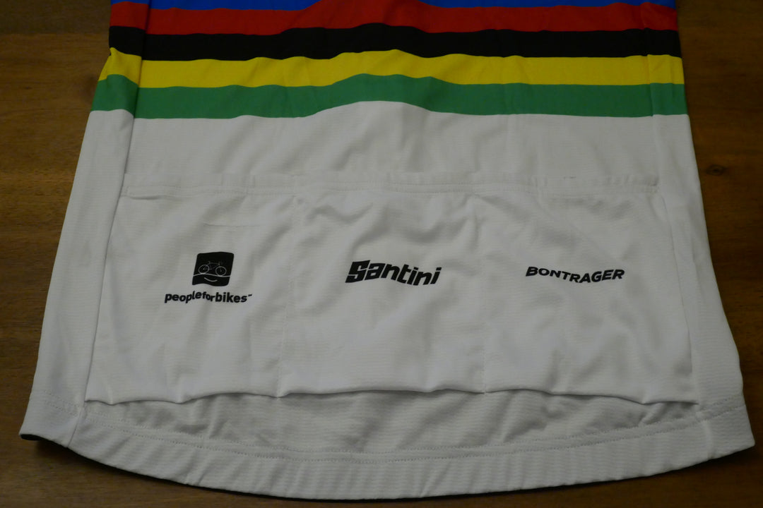 Trek Segafredo 2019 - Mads Pedersen - Maillot Champion du monde _ (XL) #02391