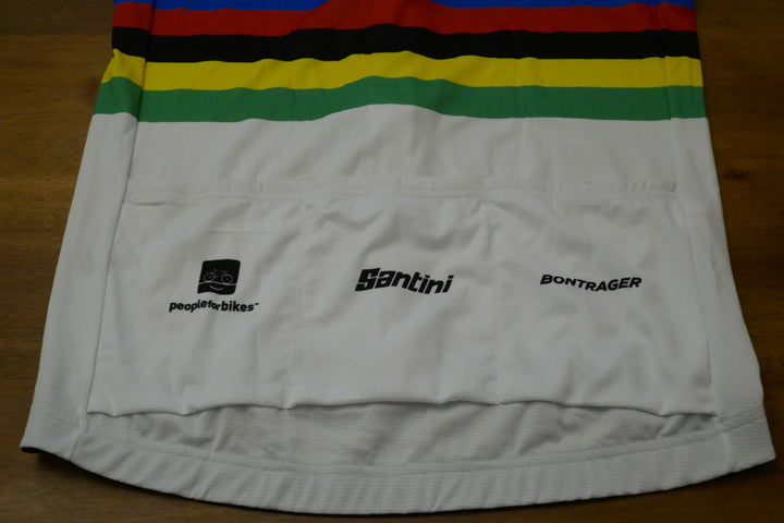 Trek Segafredo 2019 - Mads Pedersen - Maillot Champion du monde _ (XL) #02391