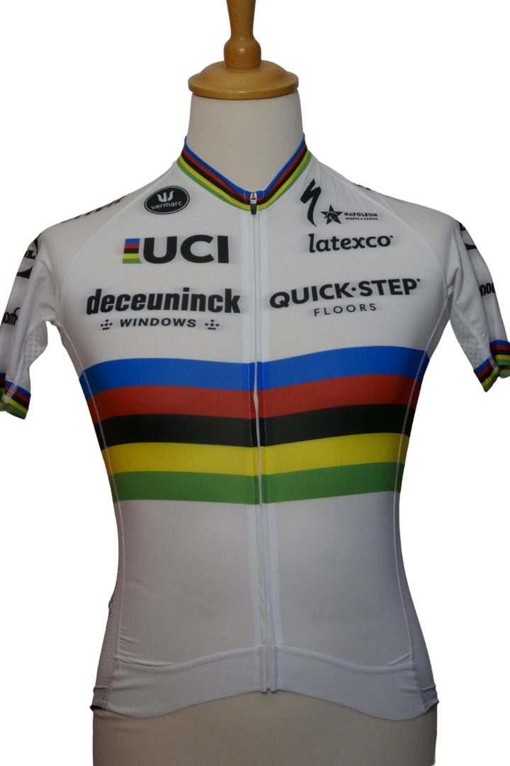 Quick Step 2020 - Julian Alaphilippe - Maillot Champion du monde version course _ (S) #02419