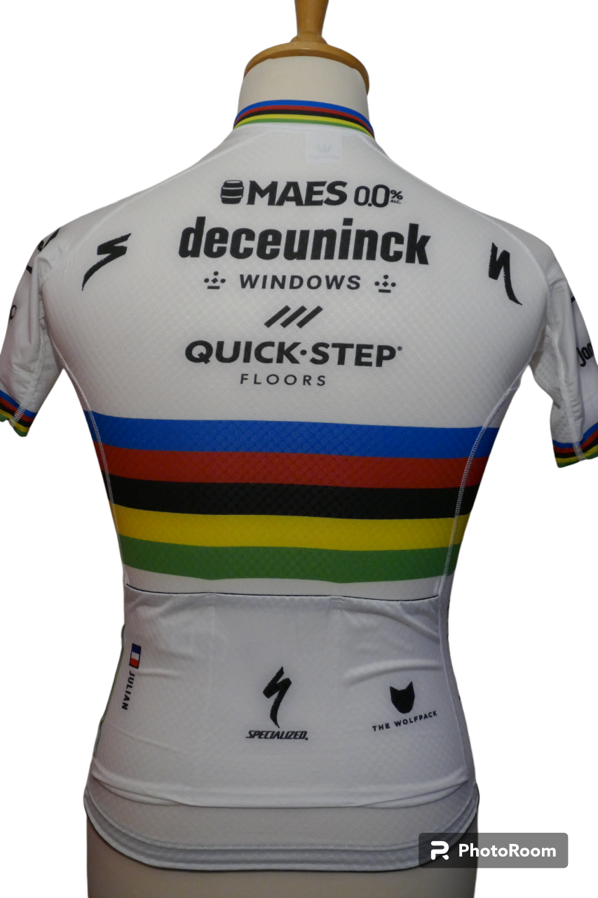 Quick Step 2020 - Julian Alaphilippe - Maillot Champion du monde version course _ (S) #02419