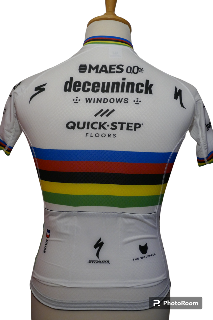 Quick Step 2020 - Julian Alaphilippe - Maillot Champion du monde version course _ (S) #02419