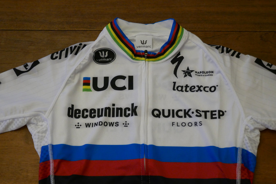Quick Step 2020 - Julian Alaphilippe - Maillot Champion du monde version course _ (S) #02419