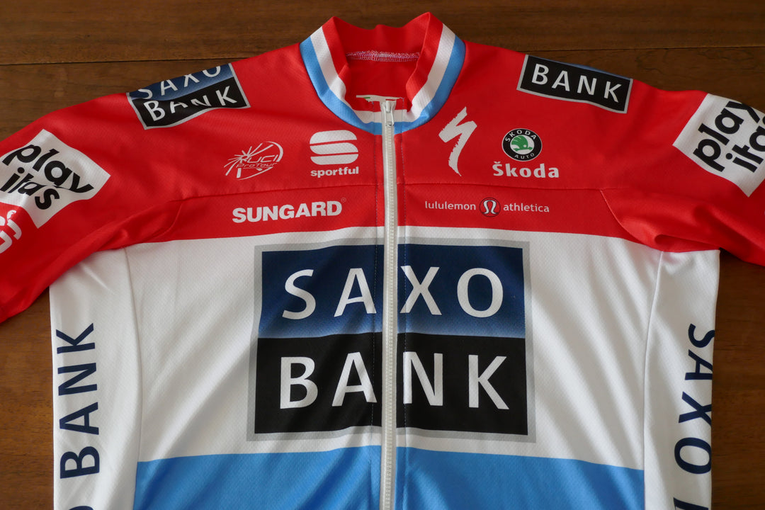 Saxo Bank 2010 - Andy Schleck - Maillot du Luxembourg _ (L) #01622