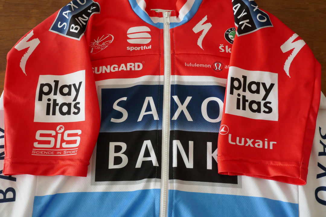 Saxo Bank 2010 - Andy Schleck - Maillot du Luxembourg _ (L) #01622