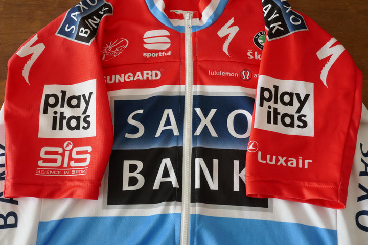 Saxo Bank 2010 - Andy Schleck - Maillot du Luxembourg _ (L) #01622