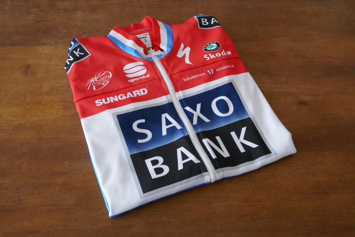 Saxo Bank 2010 - Andy Schleck - Maillot du Luxembourg _ (L) #01622