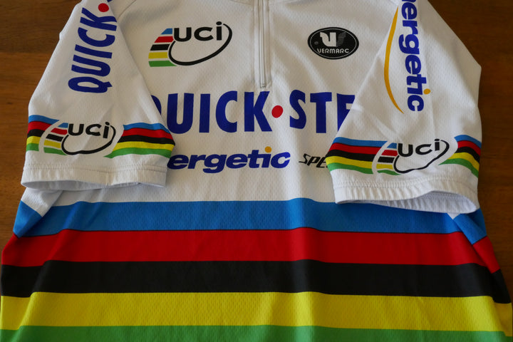 Quick Step 2006 - Paolo Bettini - Maillot & Cuissard Champion du monde _ (XL) #01515