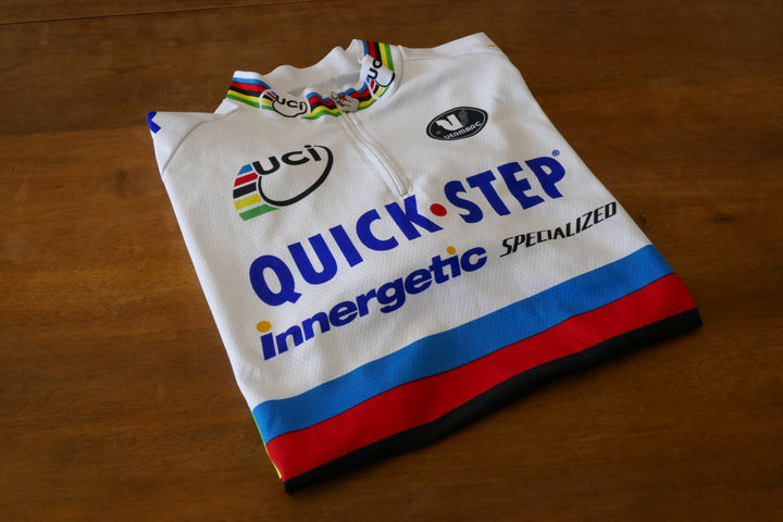 Quick Step 2006 - Paolo Bettini - Maillot & Cuissard Champion du monde _ (XL) #01515