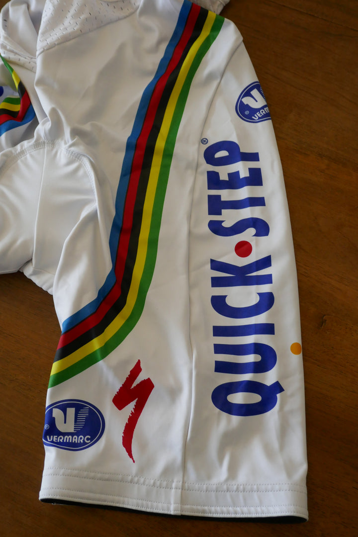 Quick Step 2006 - Paolo Bettini - Maillot & Cuissard Champion du monde _ (XL) #01515