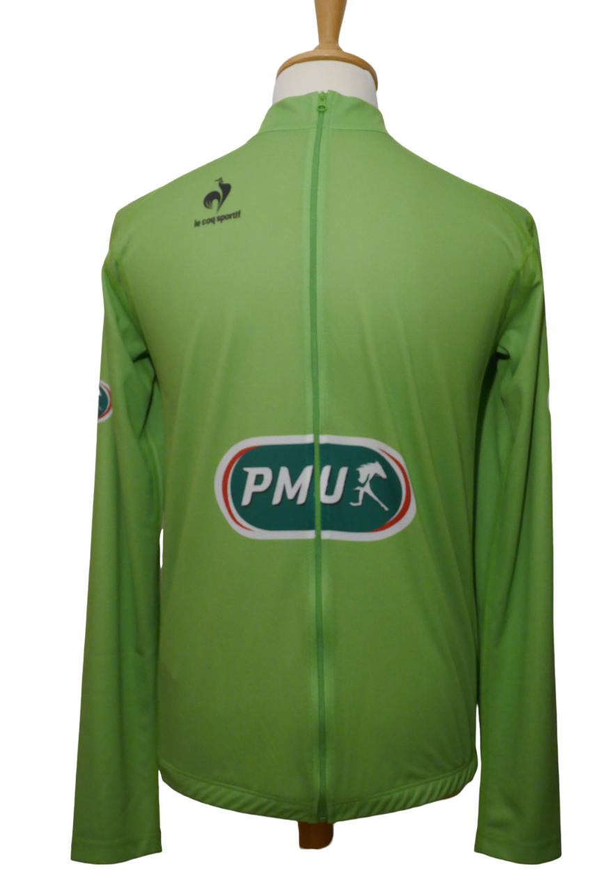 Paris Nice 2013 - Cannondale - Elia Viviani - Maillot distinctif protocolaire Signé _ (XL) #02426