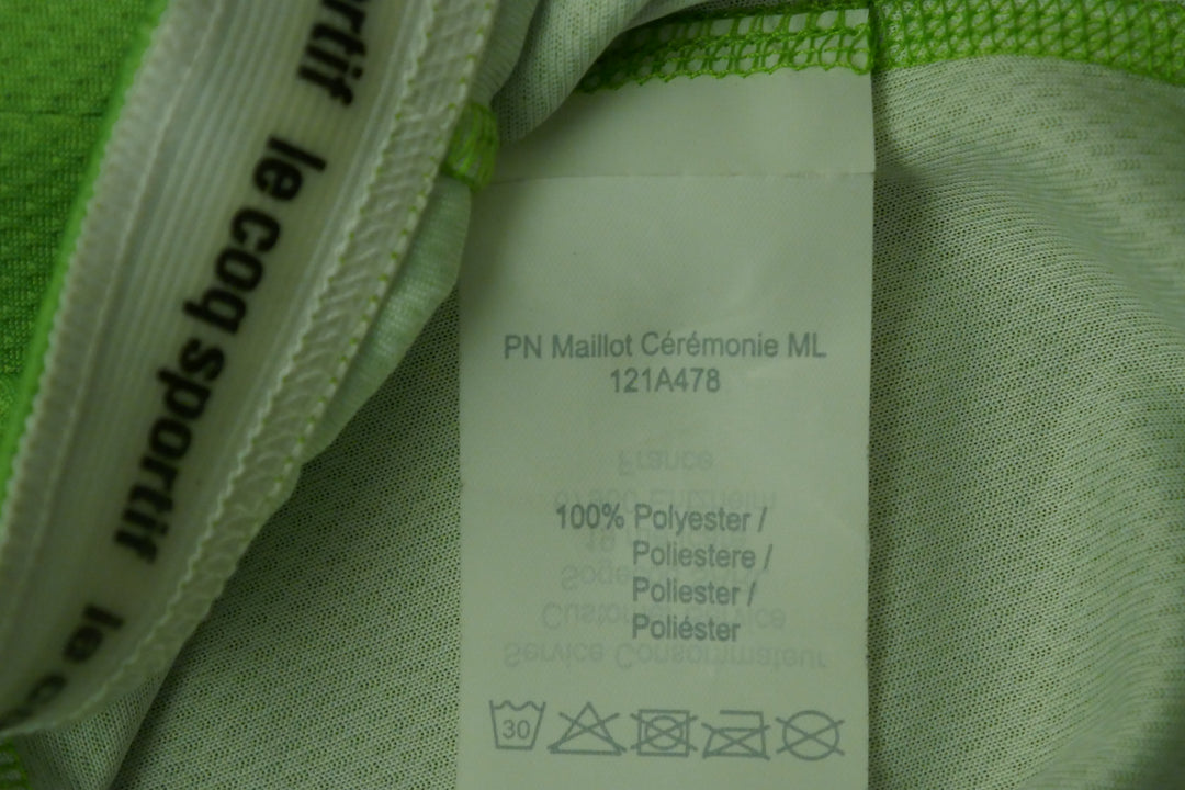 Paris Nice 2013 - Cannondale - Elia Viviani - Maillot distinctif protocolaire Signé _ (XL) #02426