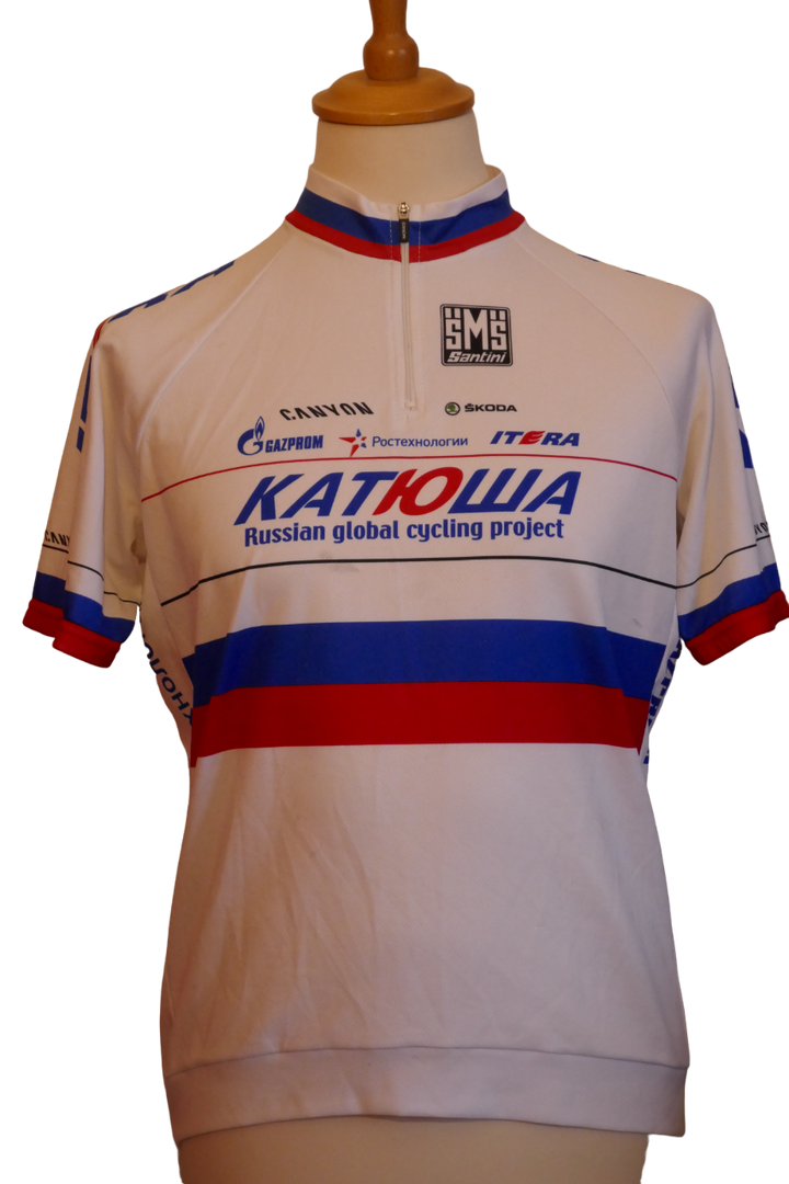 Katusha 2012 - Dennis Menchov - Maillot Champion de Russie _ (XXL) #02441