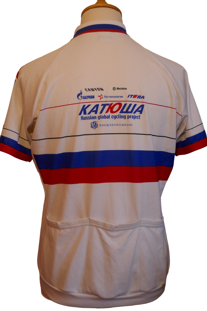 Katusha 2012 - Dennis Menchov - Maillot Champion de Russie _ (XXL) #02441