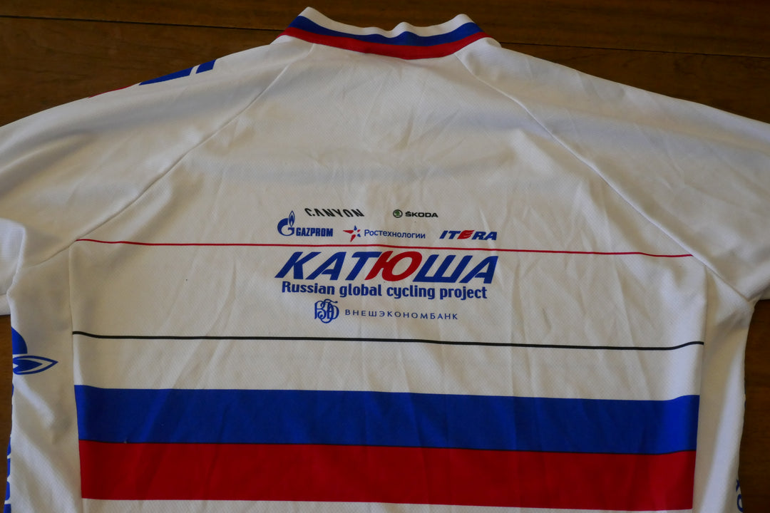Katusha 2012 - Dennis Menchov - Maillot Champion de Russie _ (XXL) #02441