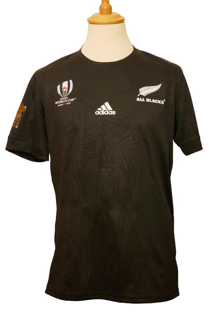 Nouvelle Zélande All Blacks - Maillot Coupe du Monde 2019 _ (XL) #02446