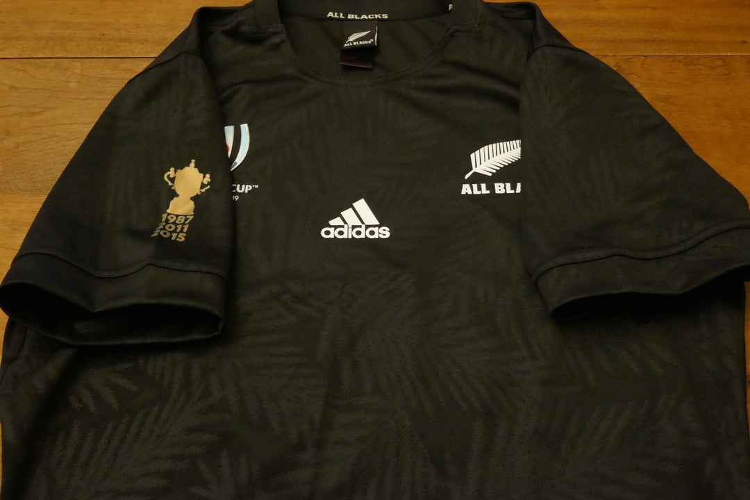 Nouvelle Zélande All Blacks - Maillot Coupe du Monde 2019 _ (XL) #02446
