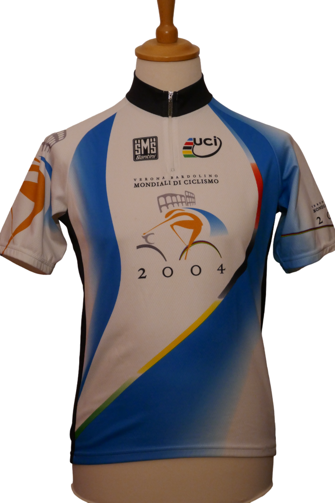 Maillot Cycliste BERNER – Mondial De Cyclisme Vérone Bardolino 2004 – Taille XL