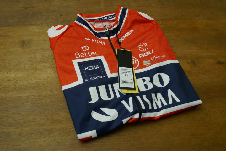 Jumbo Visma 2021  - Tobias Foss - Maillot Champion de Norvège _ (XS) #02472