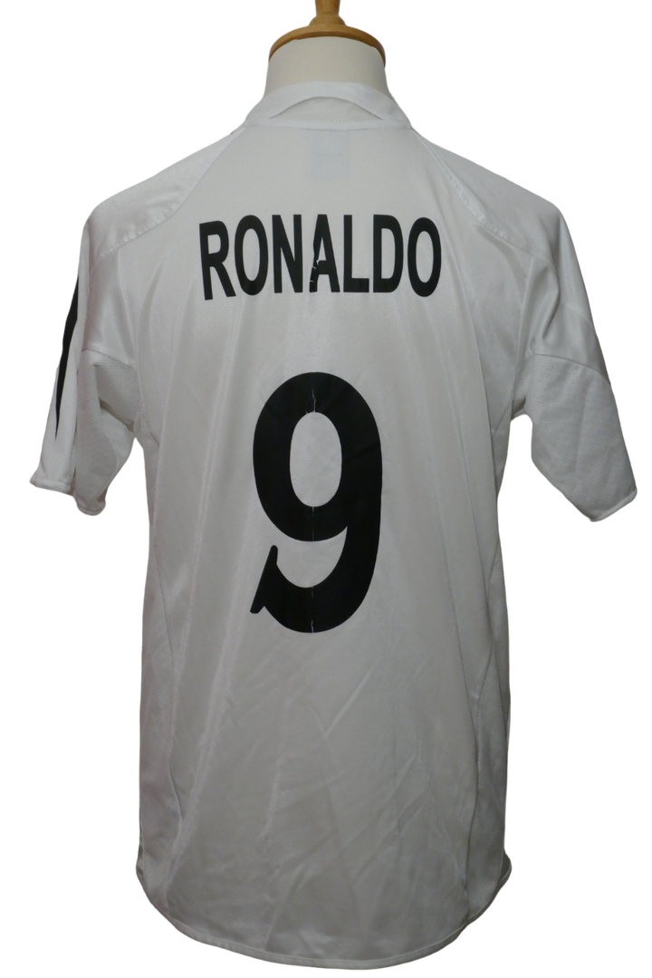 Real Madrid 2004/05 - Ronaldo - Maillot _ (M) #02499
