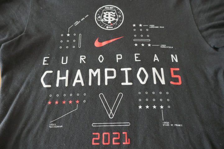 Stade Toulousain 2020/21 - T-Shirt Champion d'Europe _ (S) #02505