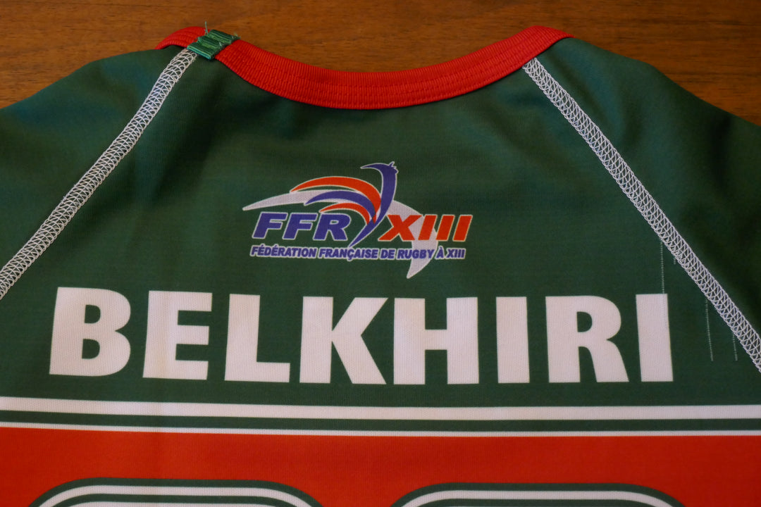 Pia Rugby XIII 2010/11 - Karim Belkhiri - Maillot _ (S) #02531