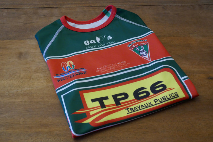 Pia Rugby XIII 2010/11 - Karim Belkhiri - Maillot _ (S) #02531