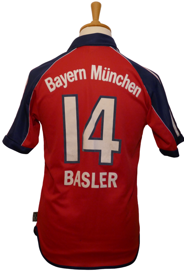 Bayern Munich 2000/01 - Mario Basler - Maillot _ (S) #02517