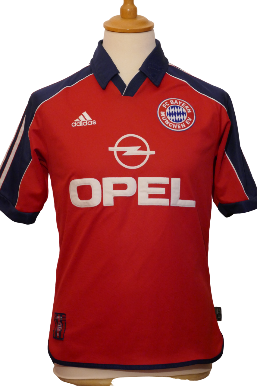 Bayern Munich 2000/01 - Mario Basler - Maillot _ (S) #02517