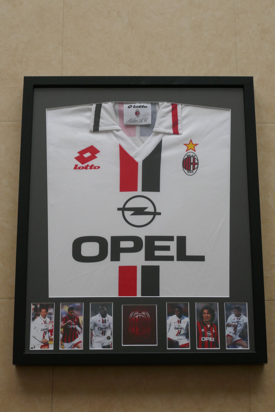 AC Milan - Maillot 1995/96 Encadré _ #01398