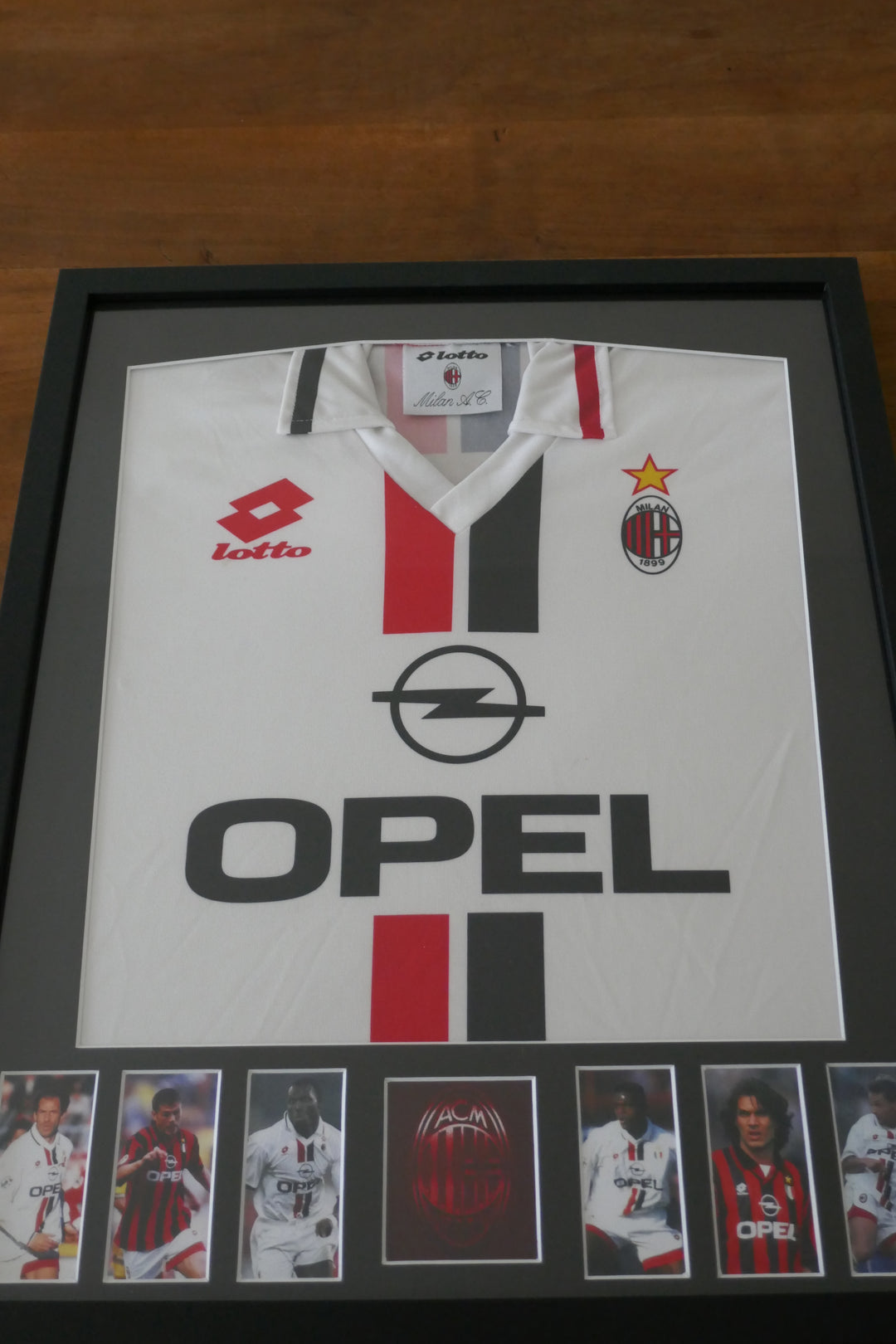 AC Milan - Maillot 1995/96 Encadré _ #01398