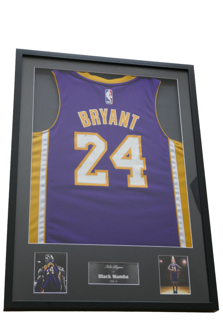 Los Angeles Lakers - Kobe Bryant - Maillot Encadré _ #01433