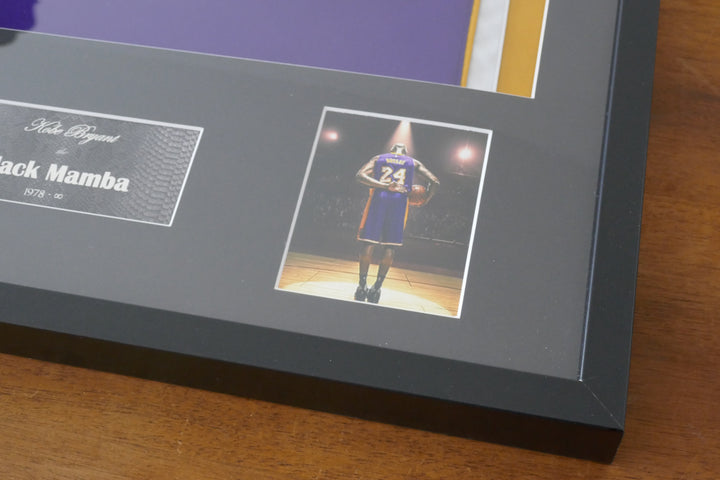 Los Angeles Lakers - Kobe Bryant - Maillot Encadré _ #01433