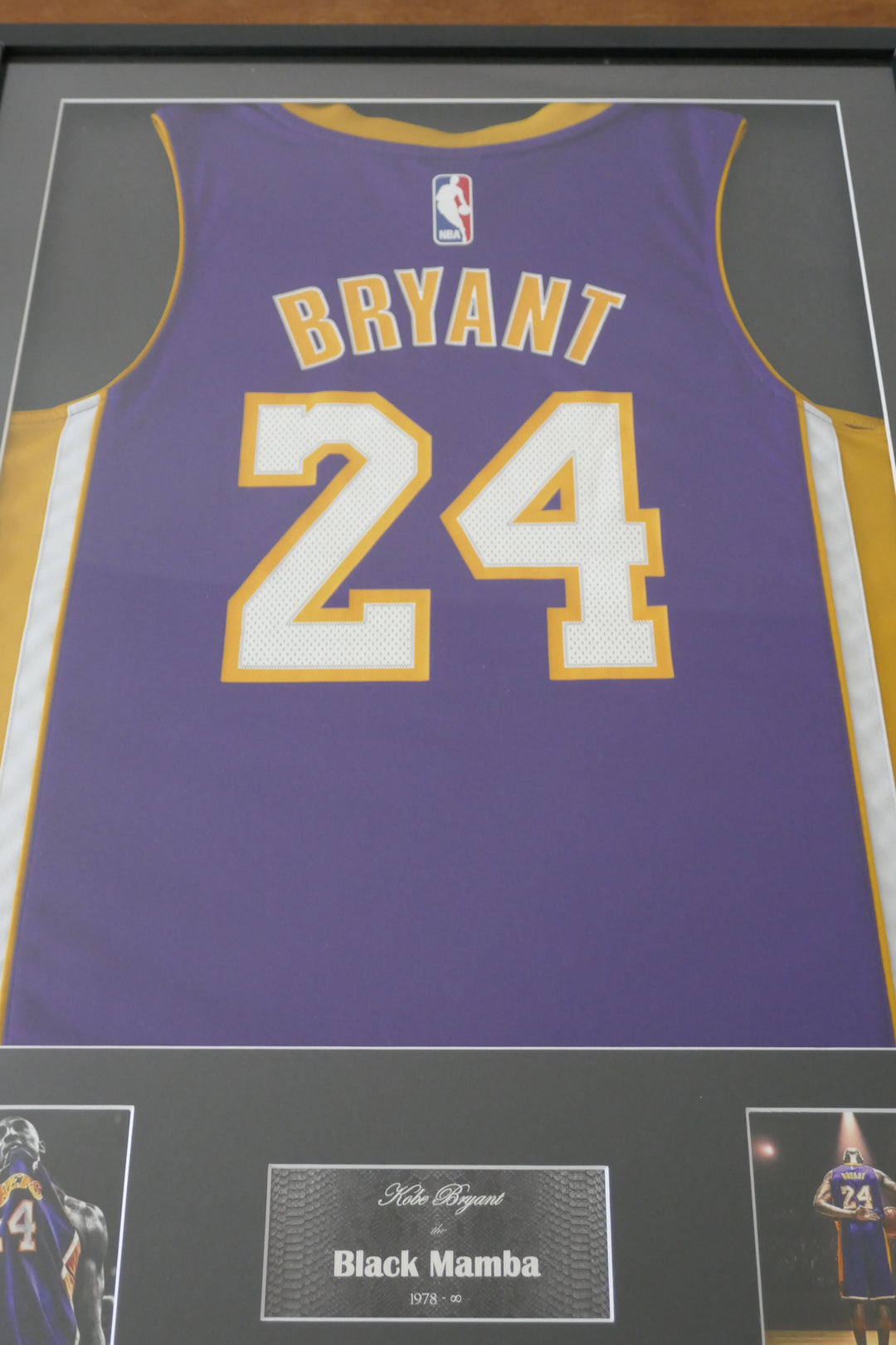 Los Angeles Lakers - Kobe Bryant - Maillot Encadré _ #01433