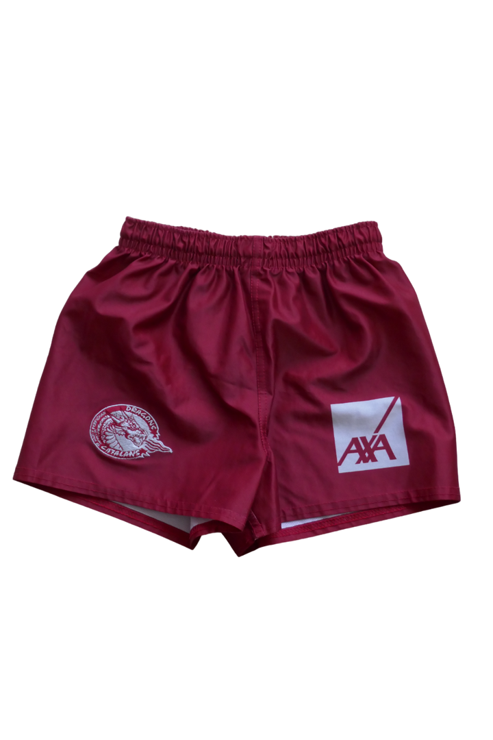 Dragons Catalans - Short rouge _ (12ans) #02551