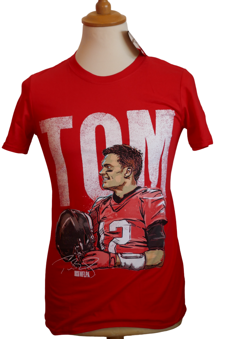 Foot US NFL - Tom Brady - T-Shirt _ (S) #02611